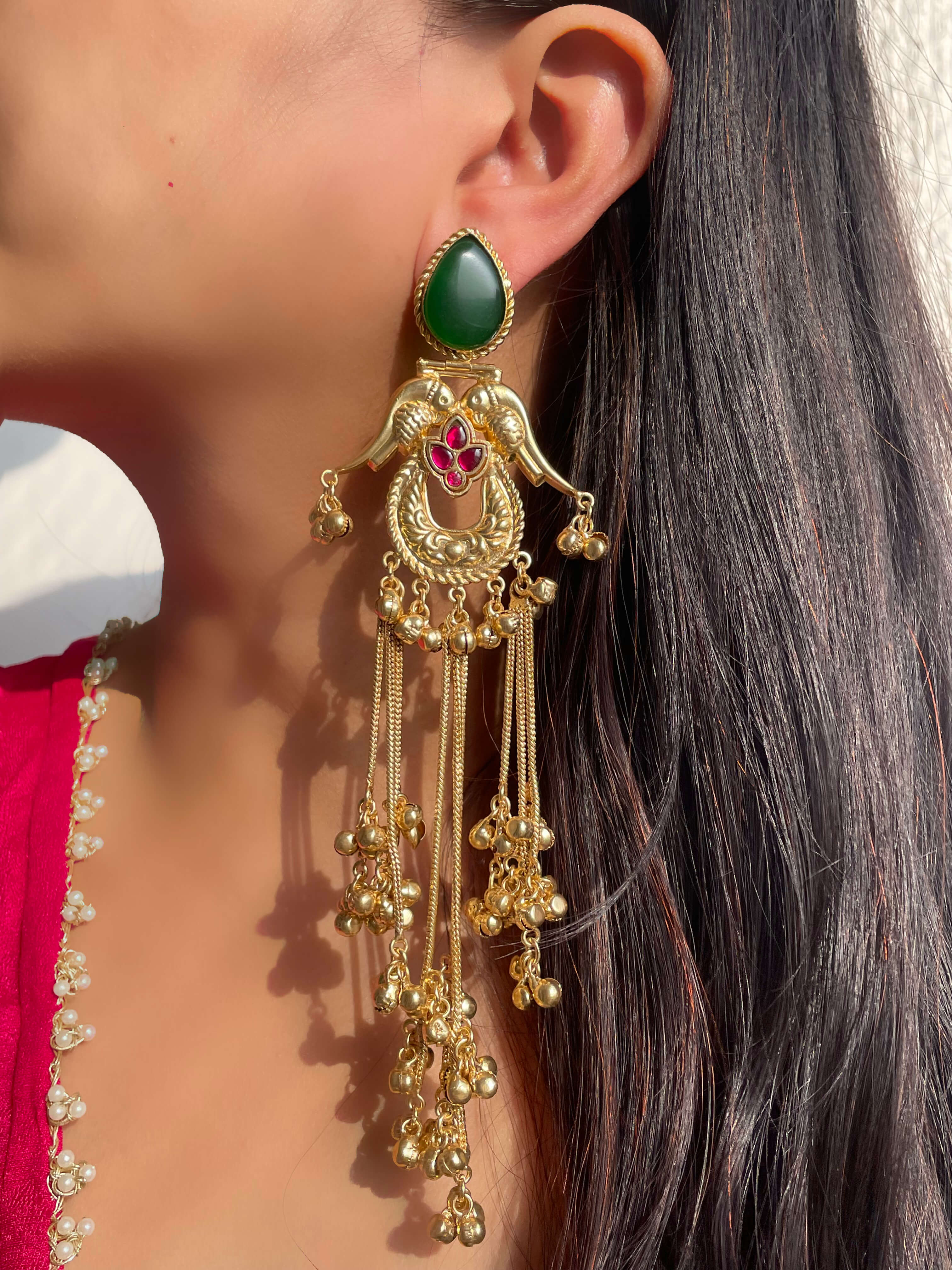 Kashmiri Tota Earrings